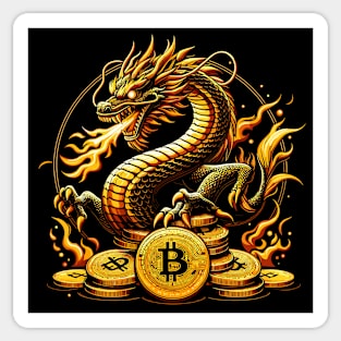 Bitcoin Crypto Currency Sticker